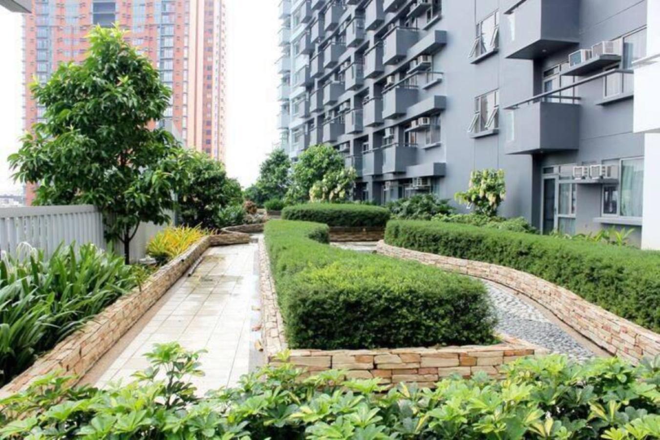 Апартаменты Great View With Balcony In Araneta Center Манила Экстерьер фото